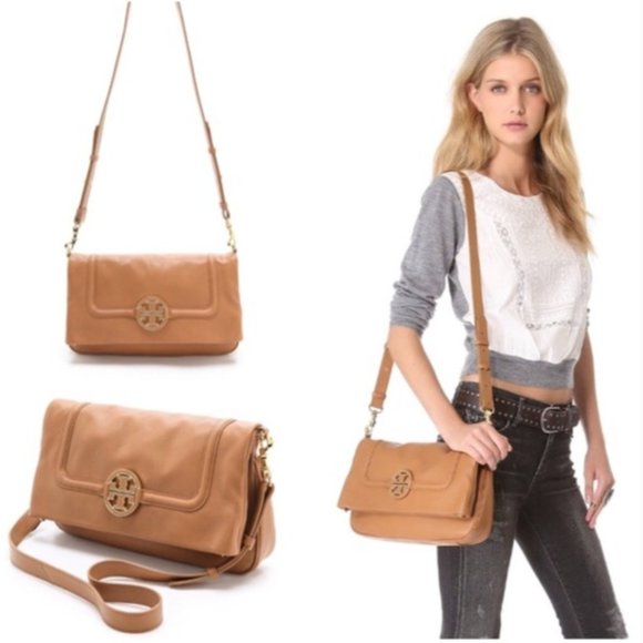 Tory Burch Leather Crossbody Bag - Neutrals Crossbody Bags, Handbags -  WTO569376